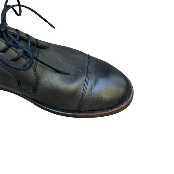 Sutro San Francisco Hand Crafted Goodyear Welts Gray Oxford Shoes Size 8.5 D - Picture 2 of 13